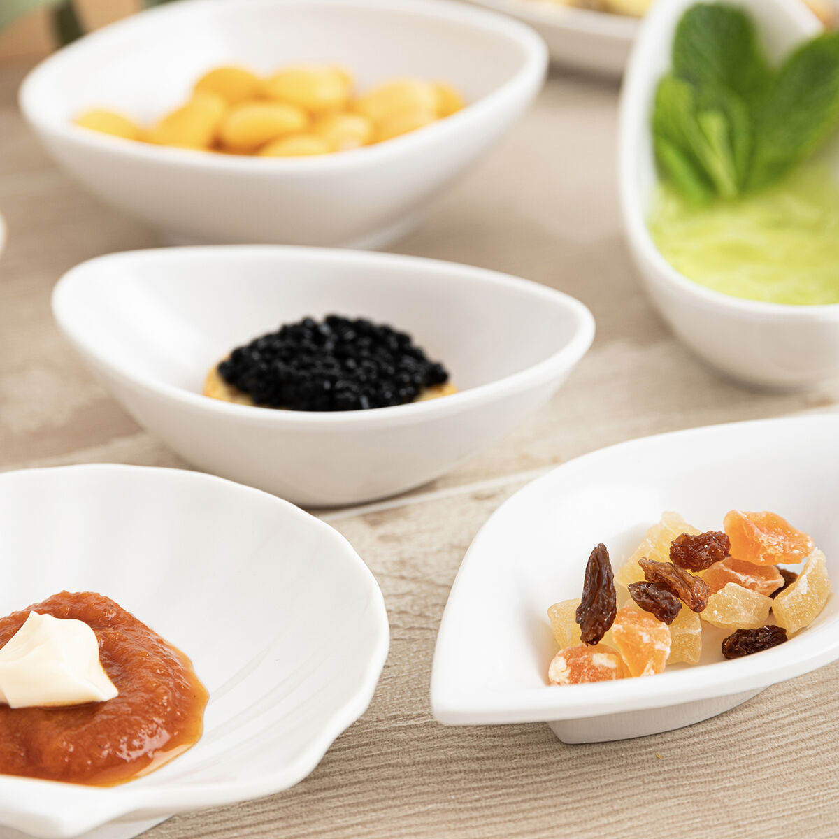 Snack tray Quid Select White Plastic 17 x 9,5 x 2 cm (20 Units)